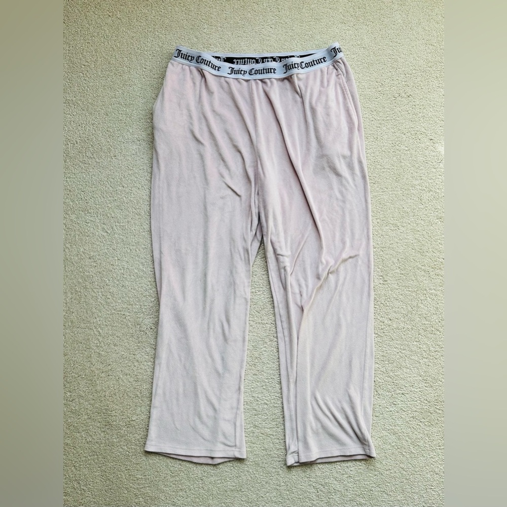 Juicy Couture‎ Pajama Pants Women’s Size XL Pink Lounge Sleepwear